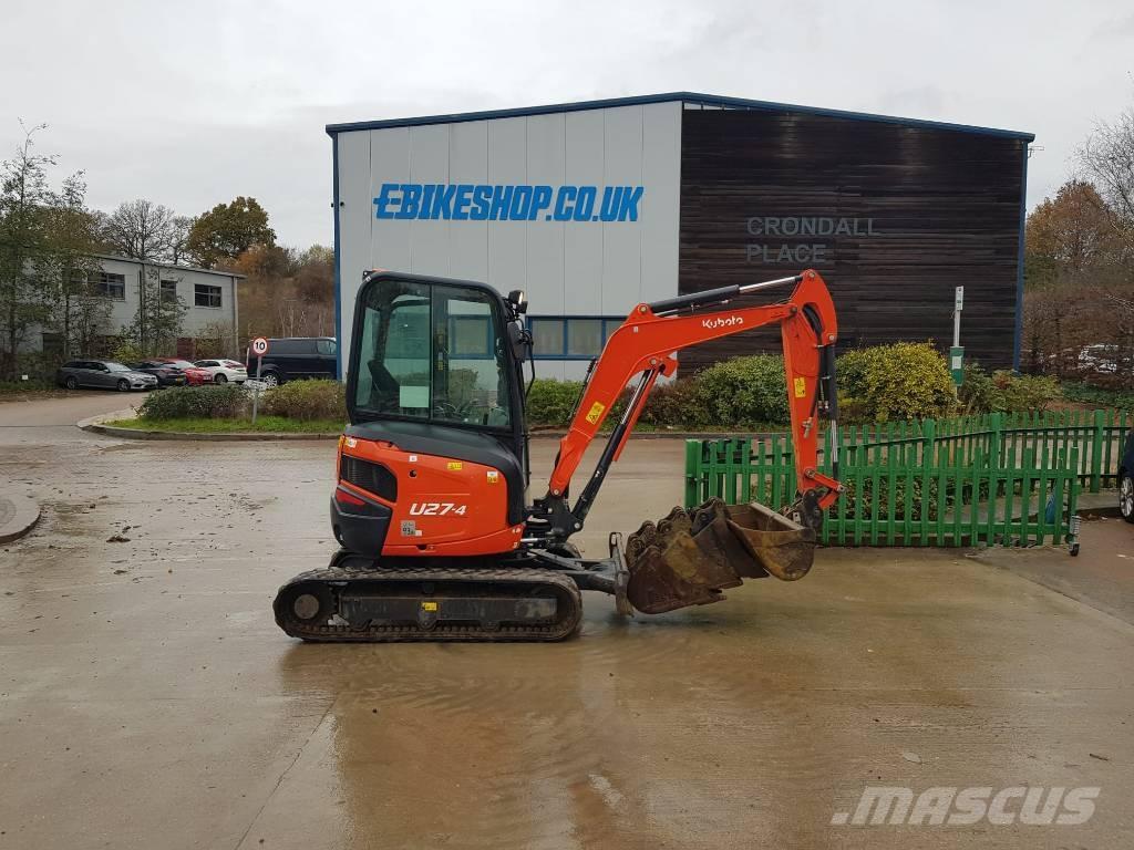 Kubota U27-4 Minikoparki