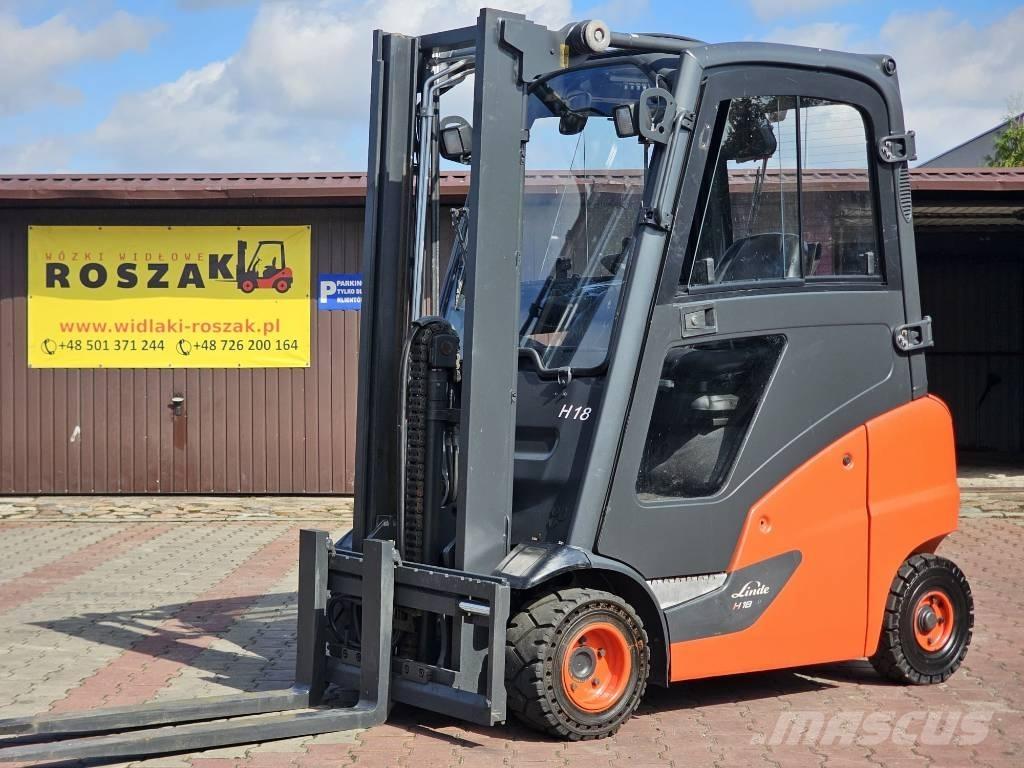 Linde H18T-01 Wózki LPG