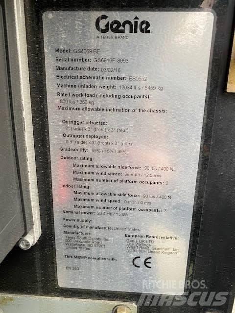 Genie GS-4069 BE Podnośniki nożycowe