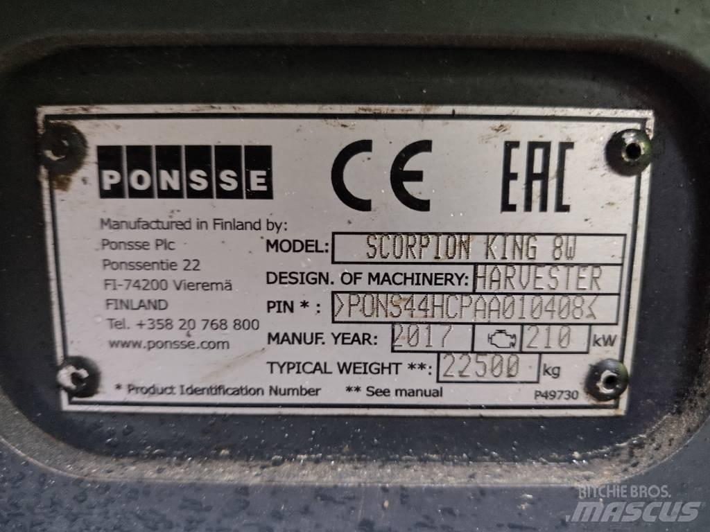 Ponsse Scorpion King Harwestery