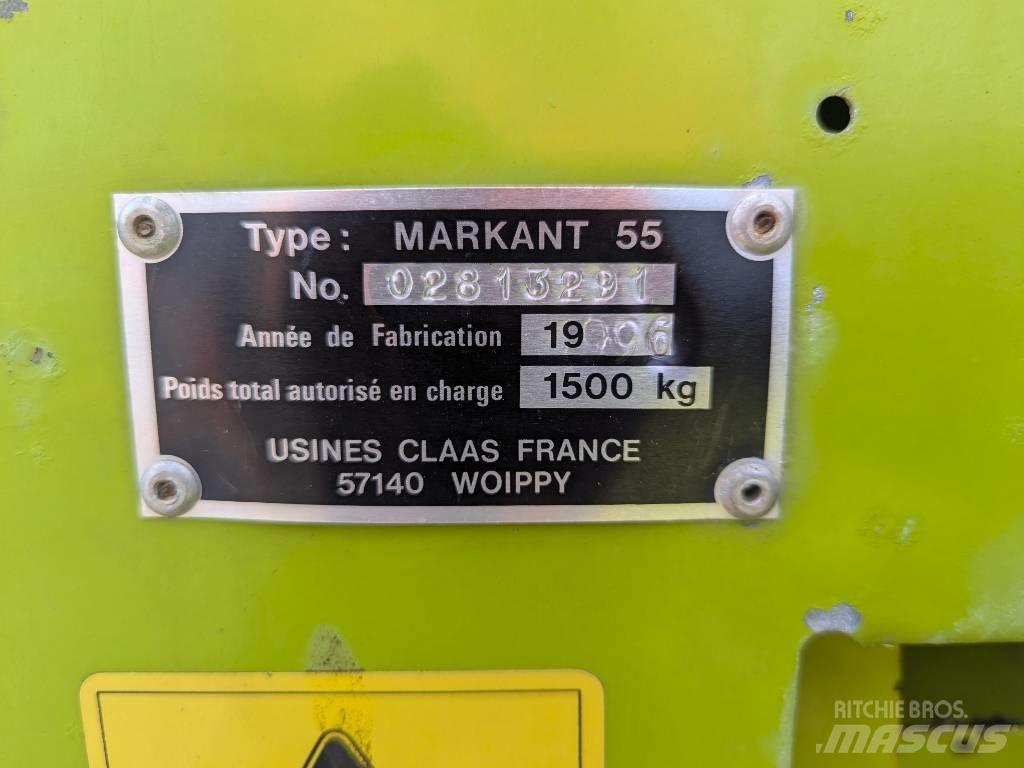 CLAAS Markant 55 Prasy kostkujące