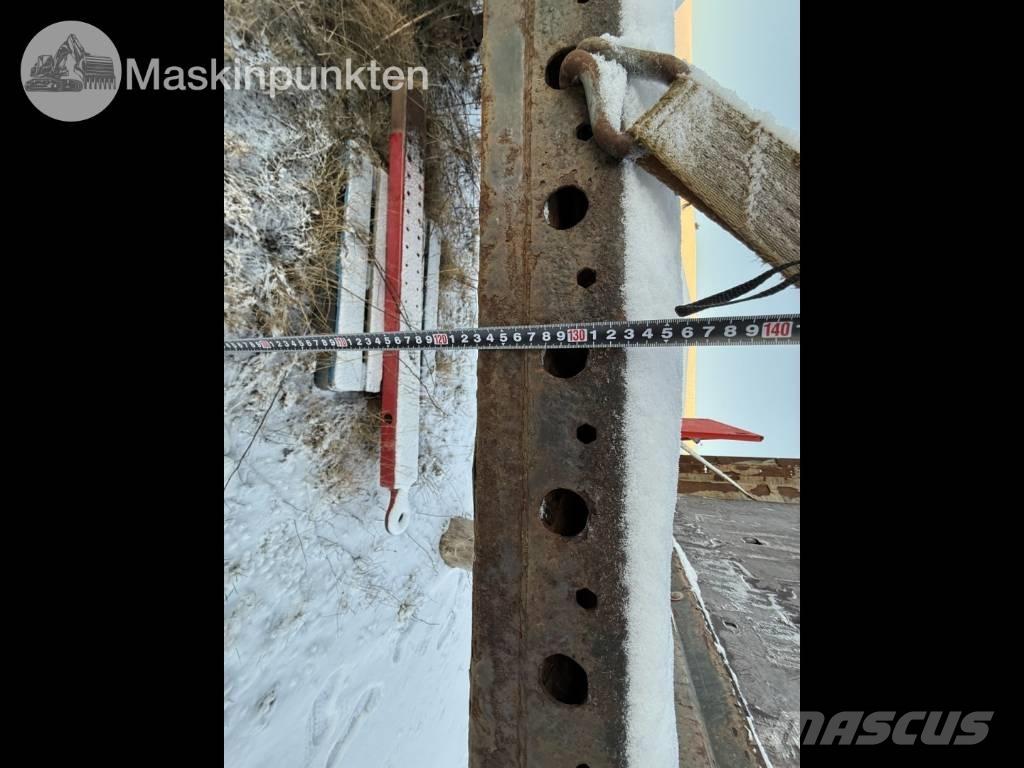 Krone SD flaktrailer Platformy / Naczepy z otwieranymi burtami