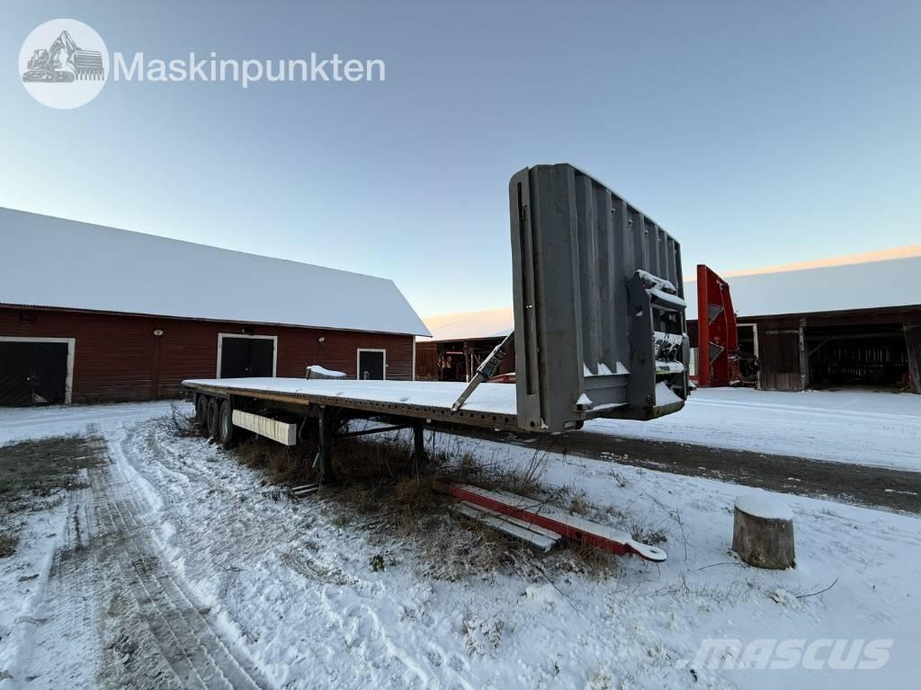 Krone SD flaktrailer Platformy / Naczepy z otwieranymi burtami