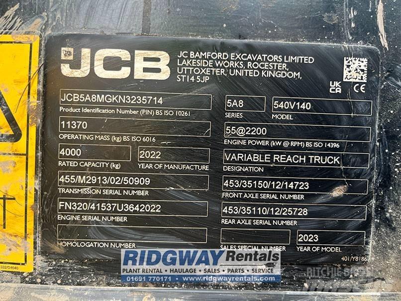JCB 540-140 Ładowarki teleskopowe