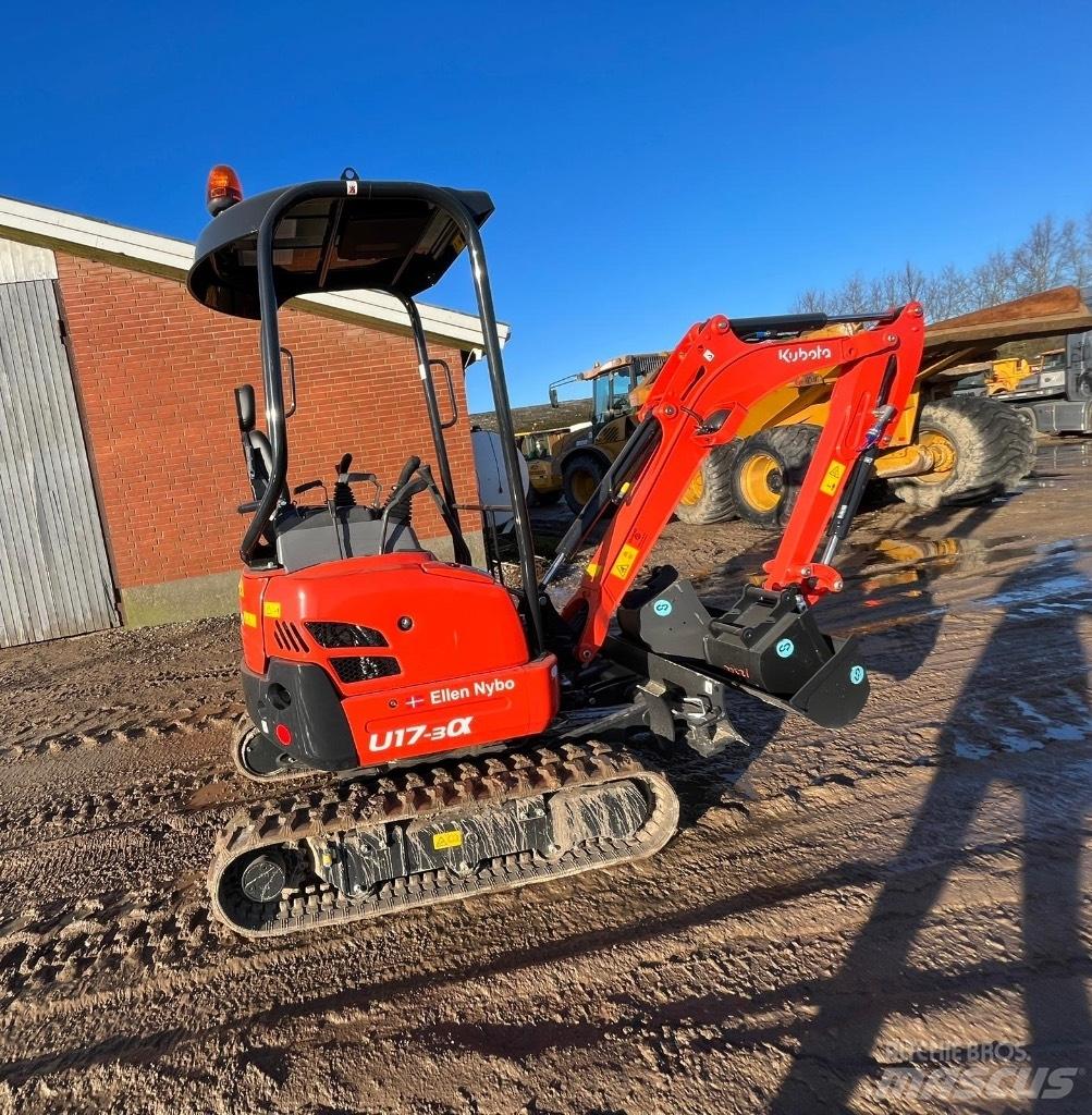 Kubota U 17-3 Minikoparki