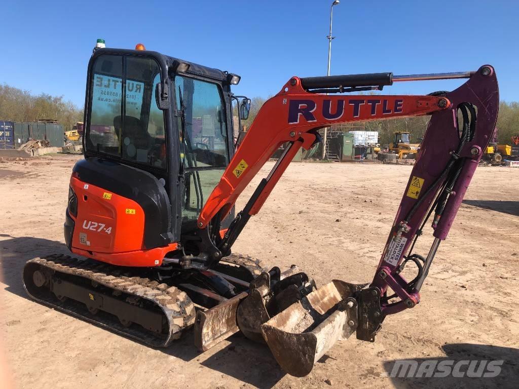 Kubota U 27-4 Minikoparki