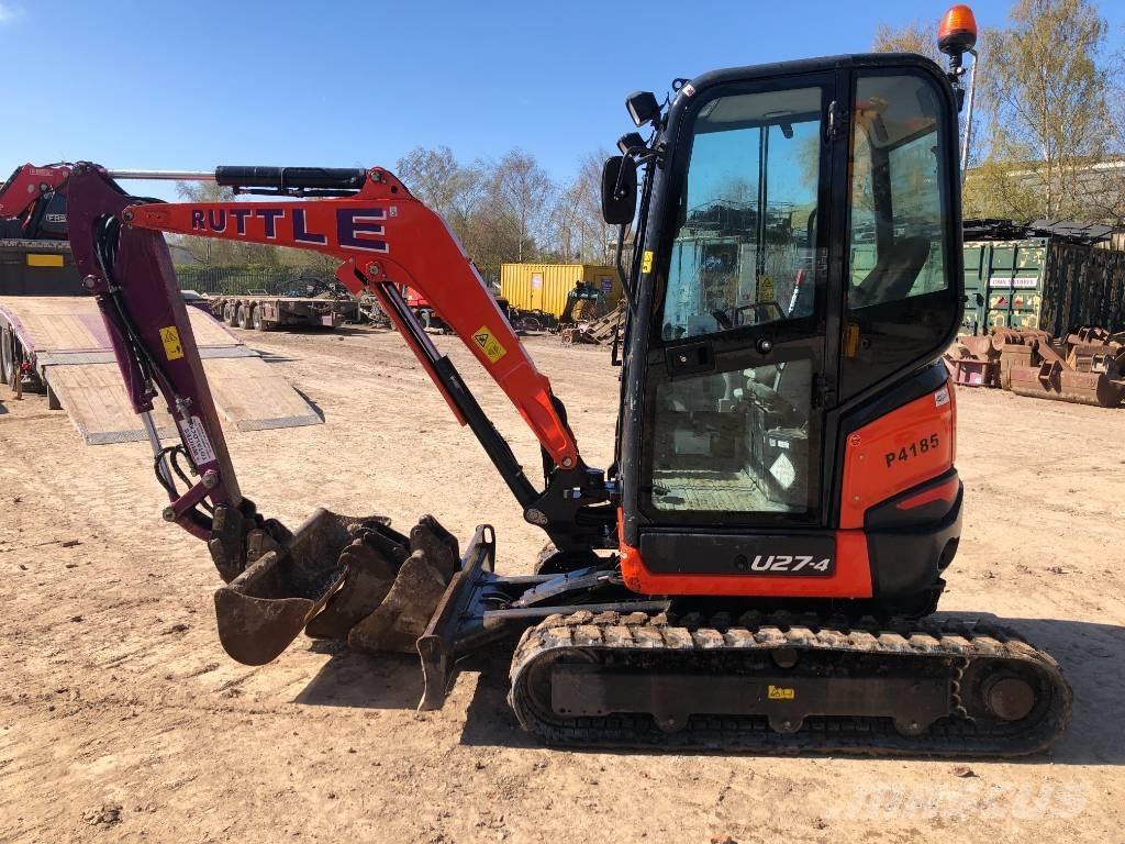 Kubota U 27-4 Minikoparki