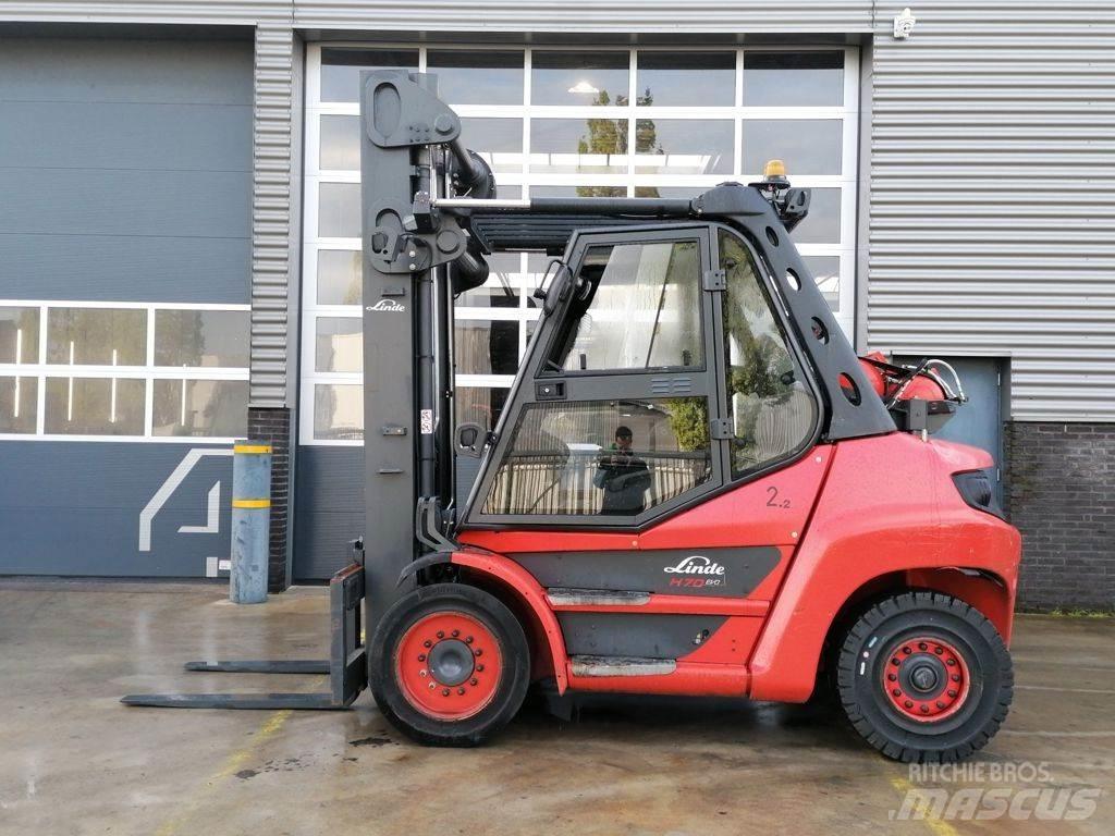 Linde H70T-01 Wózki LPG