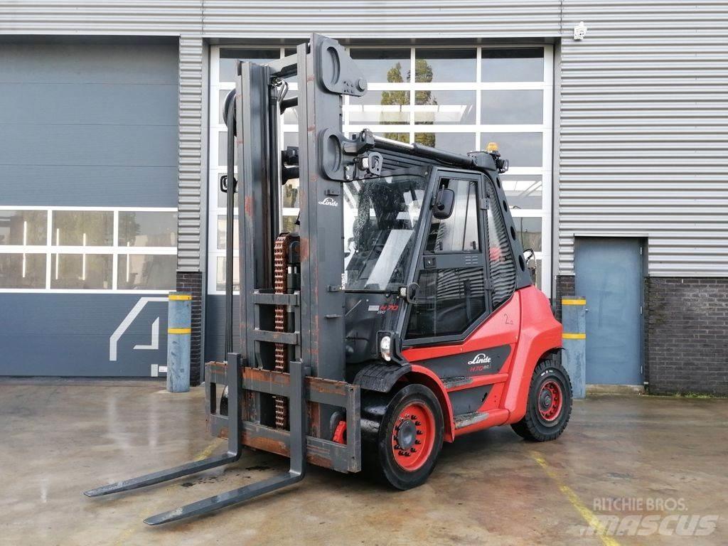 Linde H70T-01 Wózki LPG