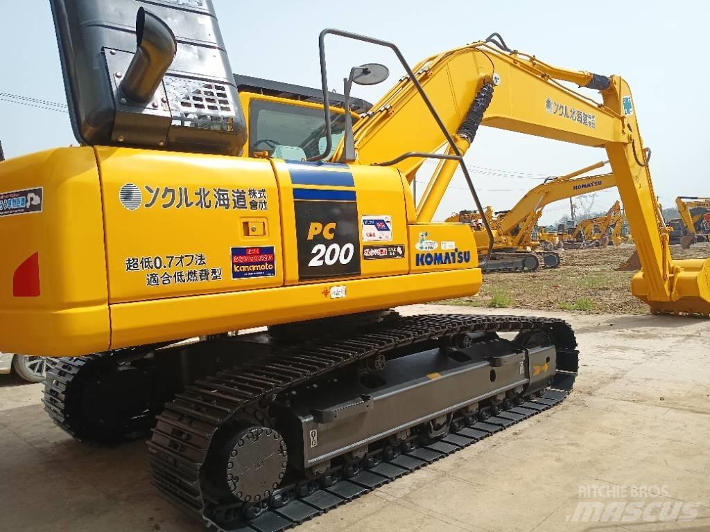 Komatsu PC 200 Koparki gąsienicowe