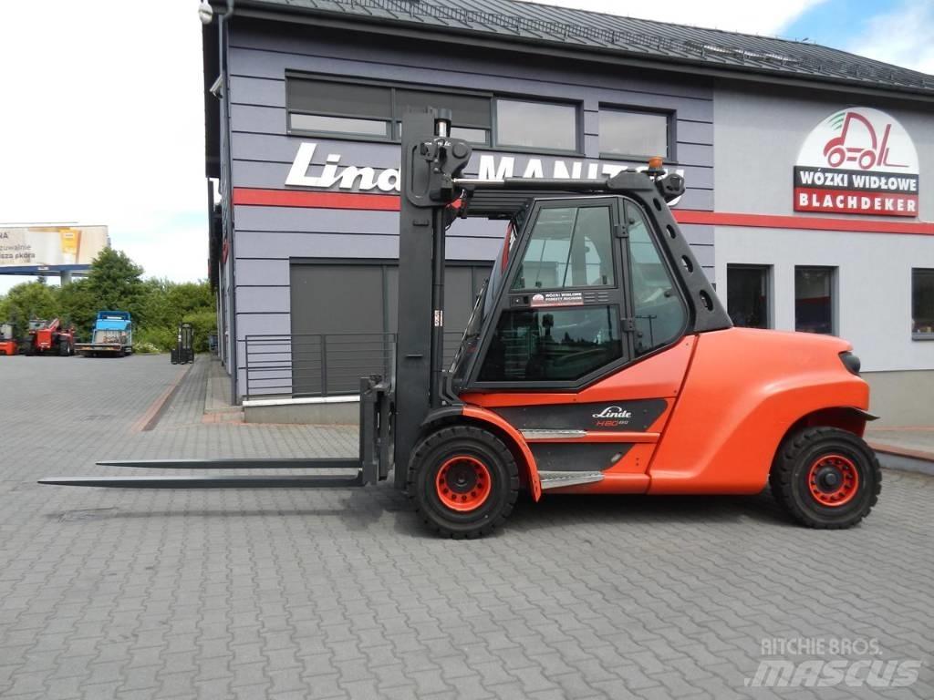 Linde H80D-03/1100 Wózki Diesla