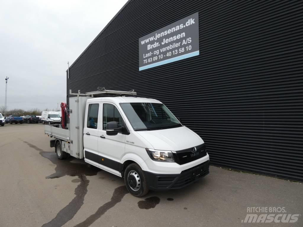 MAN TGE 5.180 Ciężarówki typu Platforma / Skrzynia