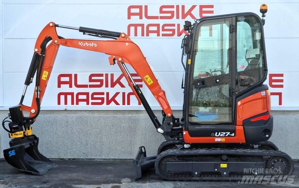 Kubota U 27-4 Minikoparki