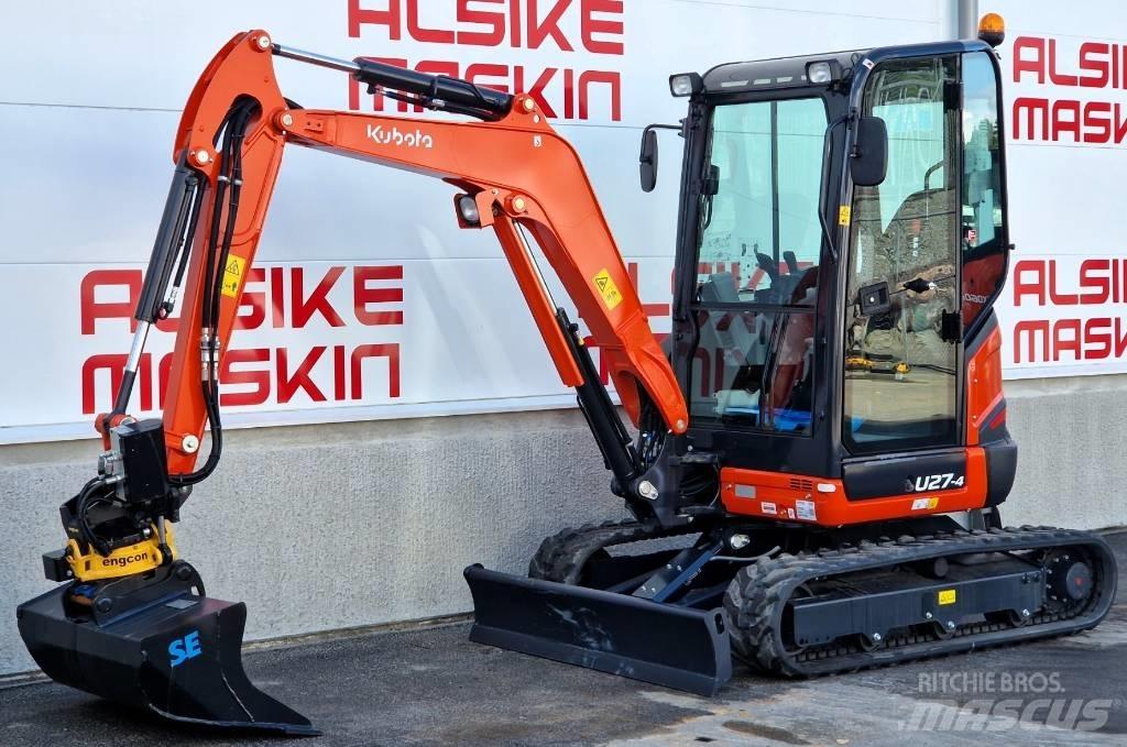 Kubota U 27-4 Minikoparki