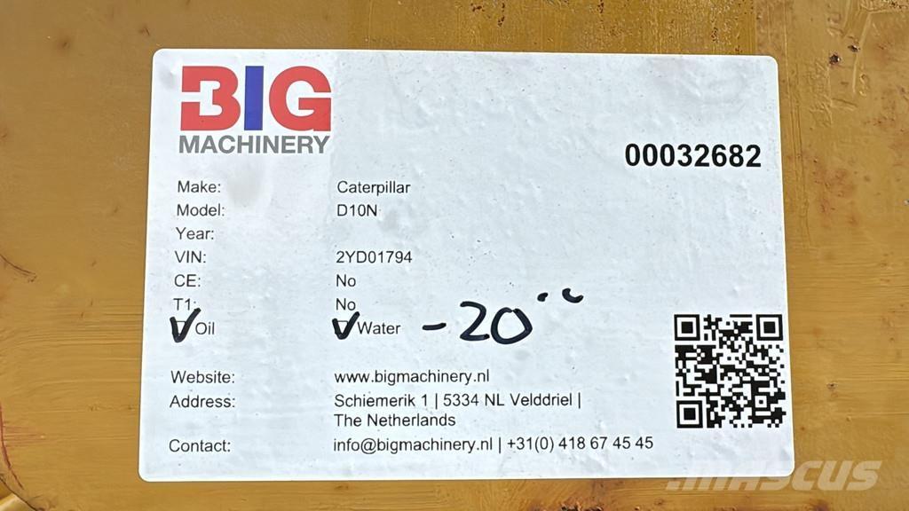 CAT D10N Spycharki gąsienicowe