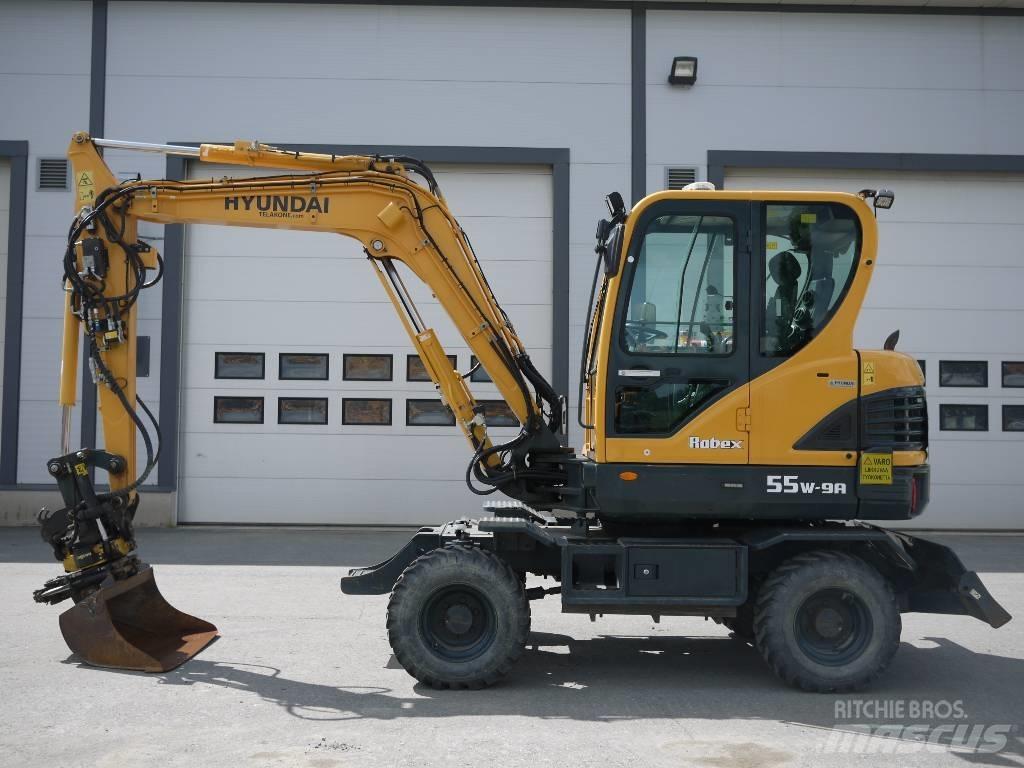 Hyundai R 55W-9A Koparki kołowe
