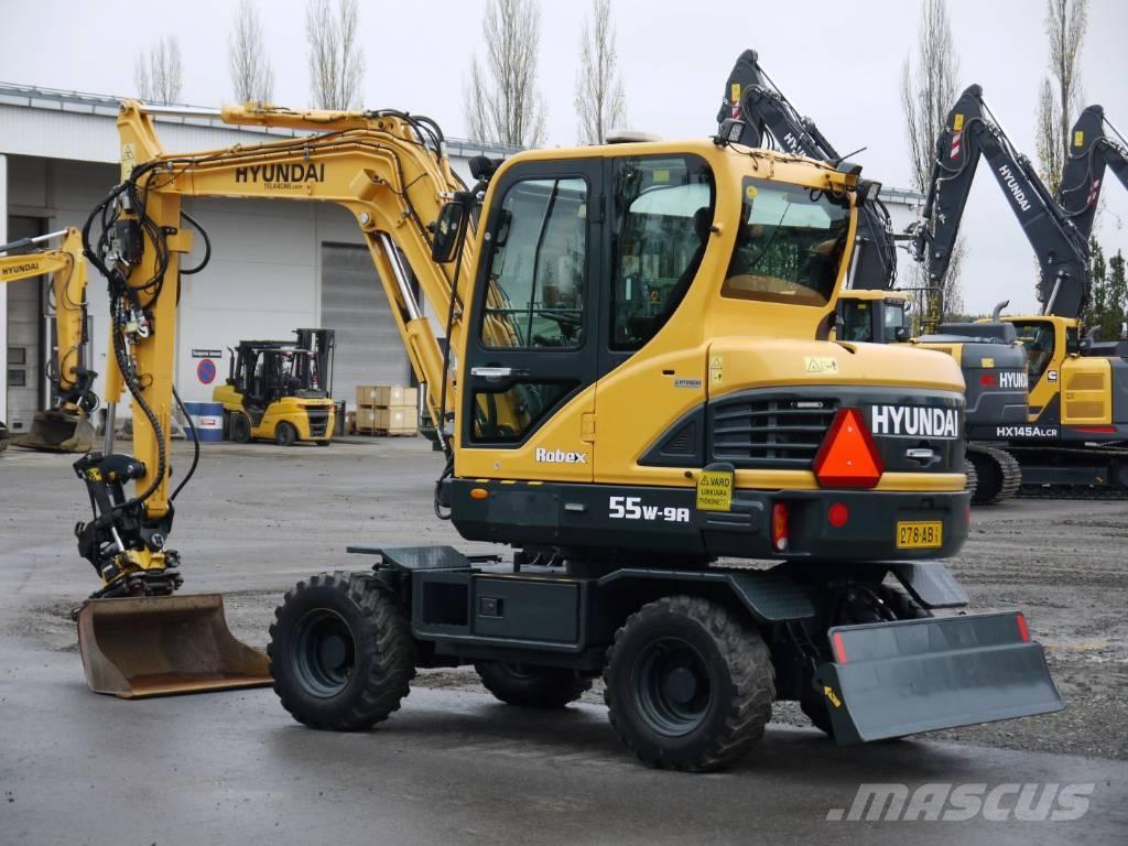 Hyundai R 55W-9A Koparki kołowe