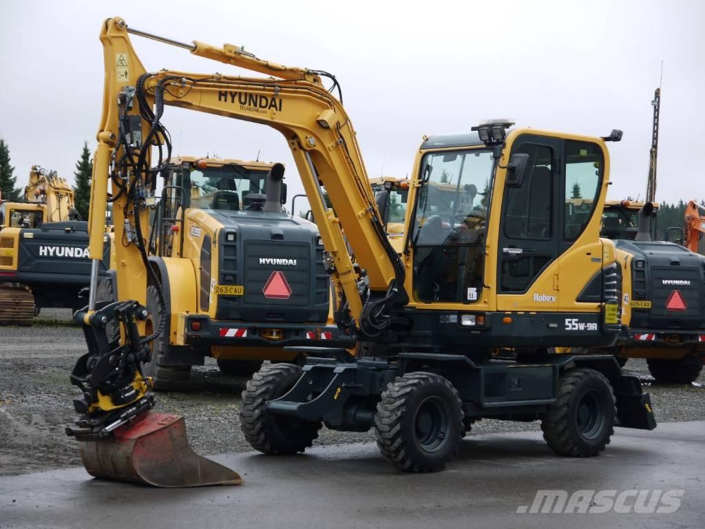 Hyundai R 55W-9A Koparki kołowe