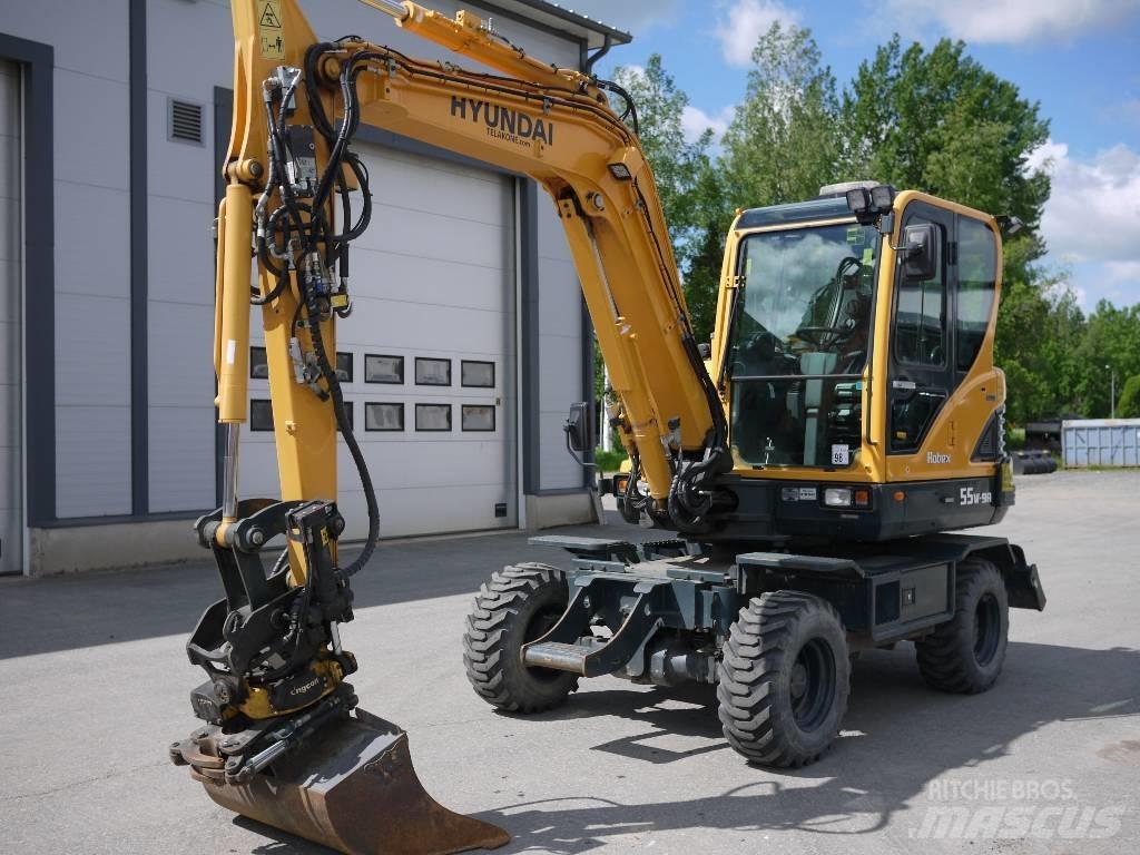 Hyundai R 55W-9A Koparki kołowe