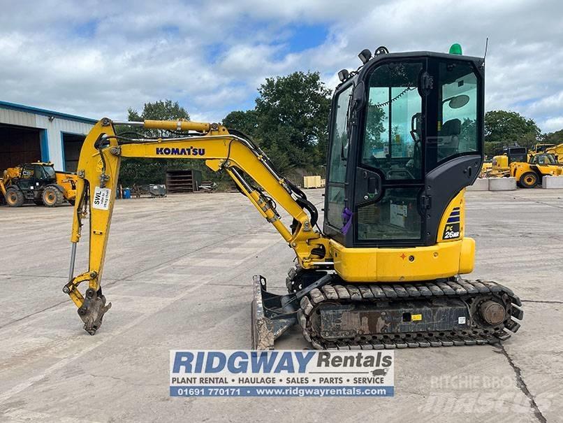 Komatsu PC 26 MR-5 Minikoparki