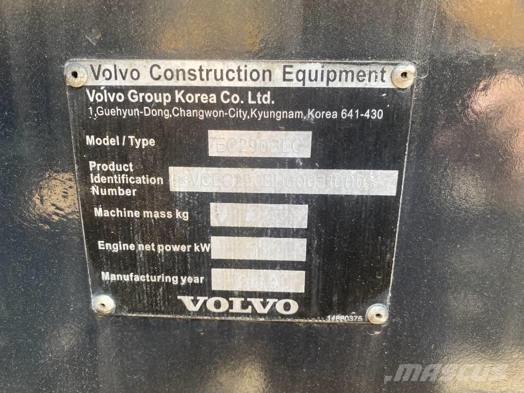 Volvo EC 290 B LC Koparki gąsienicowe