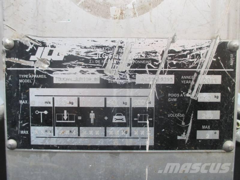 JLG Toucan Junior 8 Podnośniki masztowe