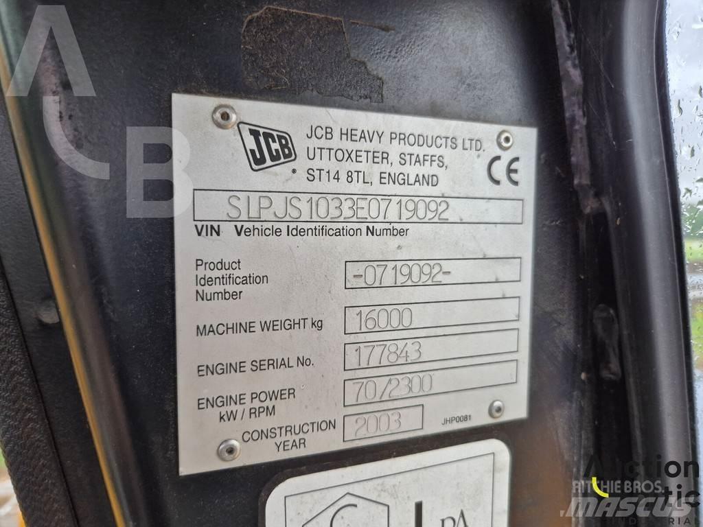 JCB JS 160 W Koparki kołowe