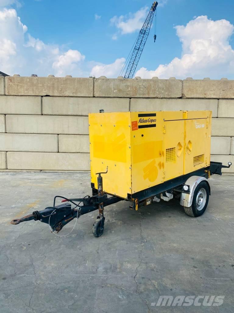 Atlas Copco QAS 60 Agregaty prądotwórcze Diesla