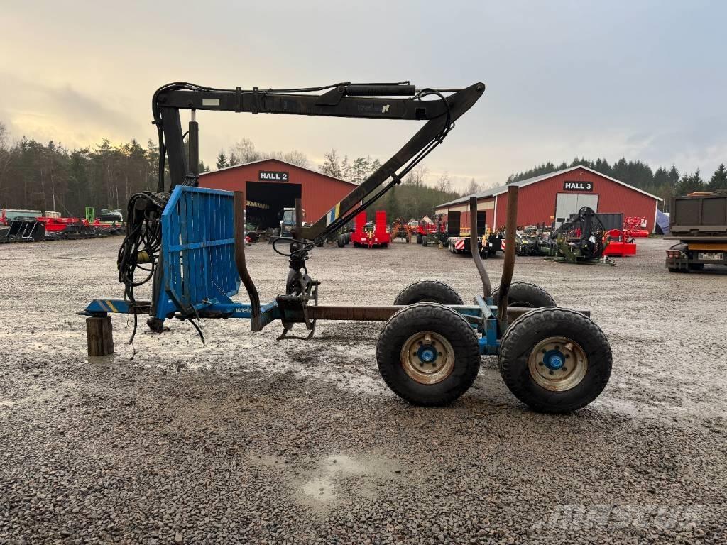 Vreten HVV 7,0 Przyczepy leśne