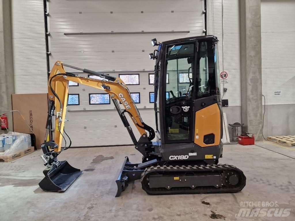 CASE CX 18 D Minikoparki