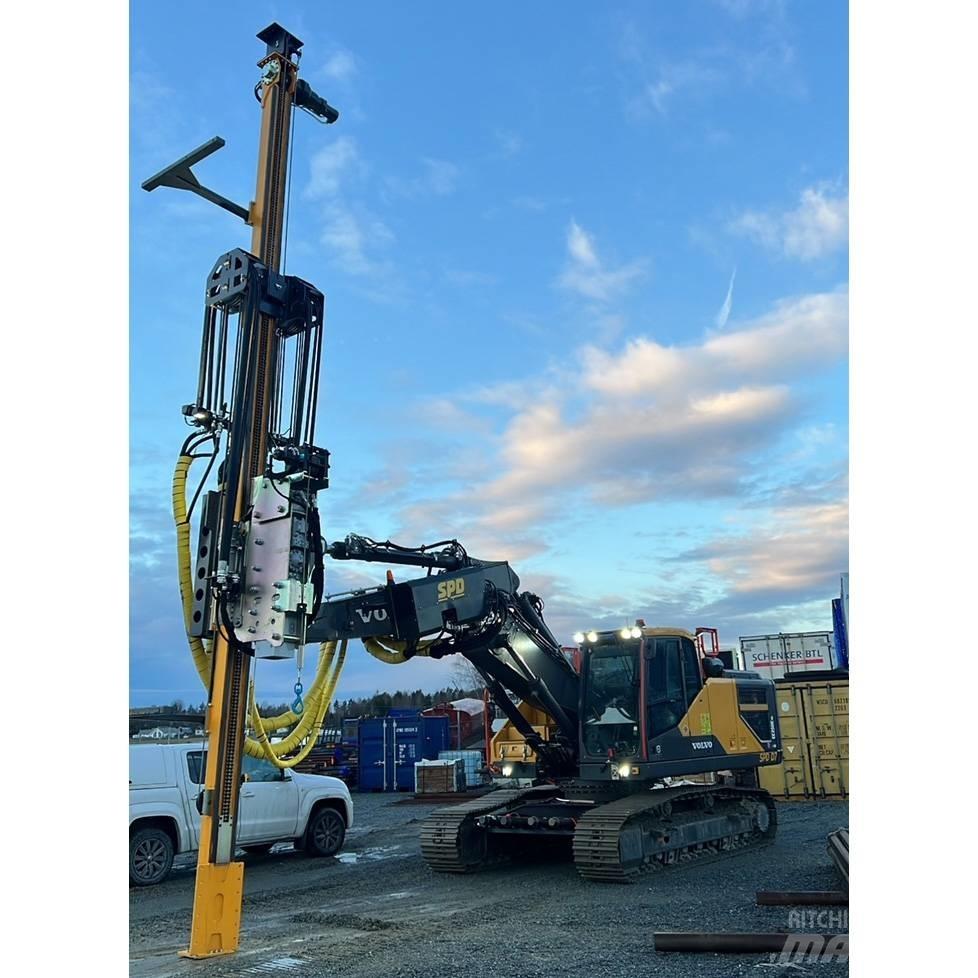 Volvo EC250-D7 Wiertnice do palowania