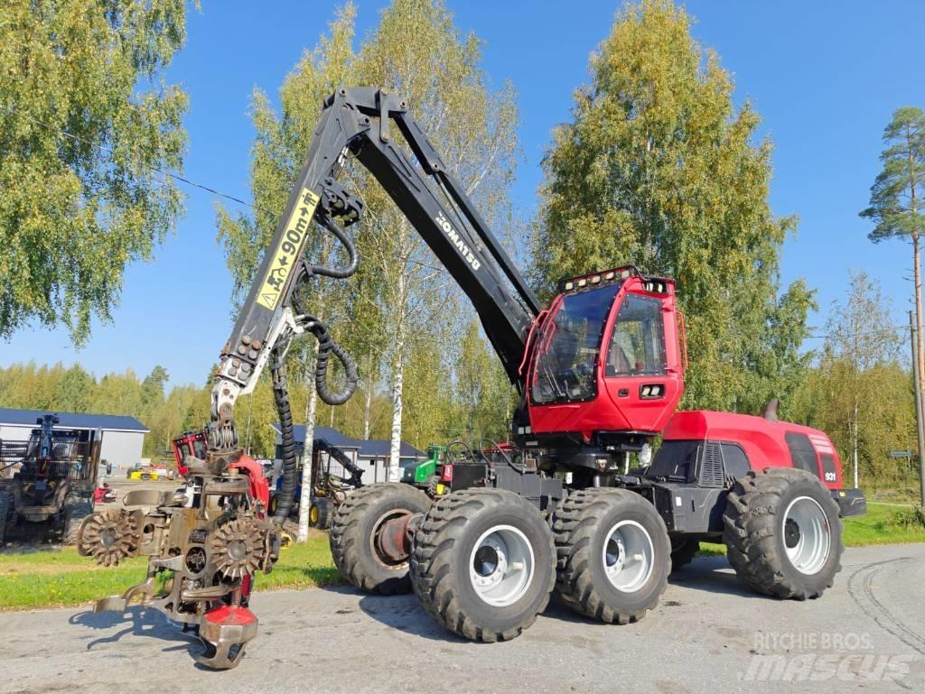 Komatsu 931 Harwestery