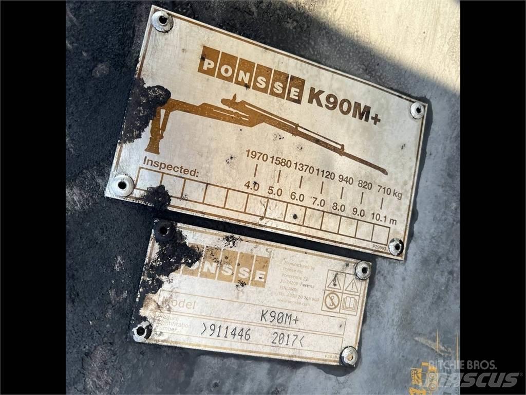 Ponsse K90M+ Żurawie do forwarderów