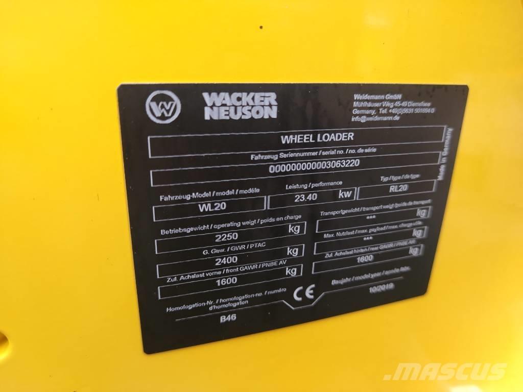 Wacker Neuson WL20 Miniładowarki