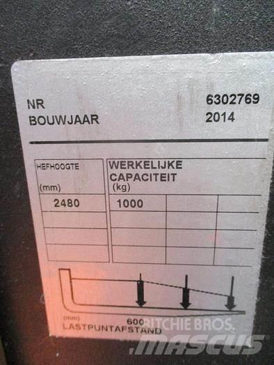BT OME 100N OPTIO Wózki kompletacyjne wysoko unoszące