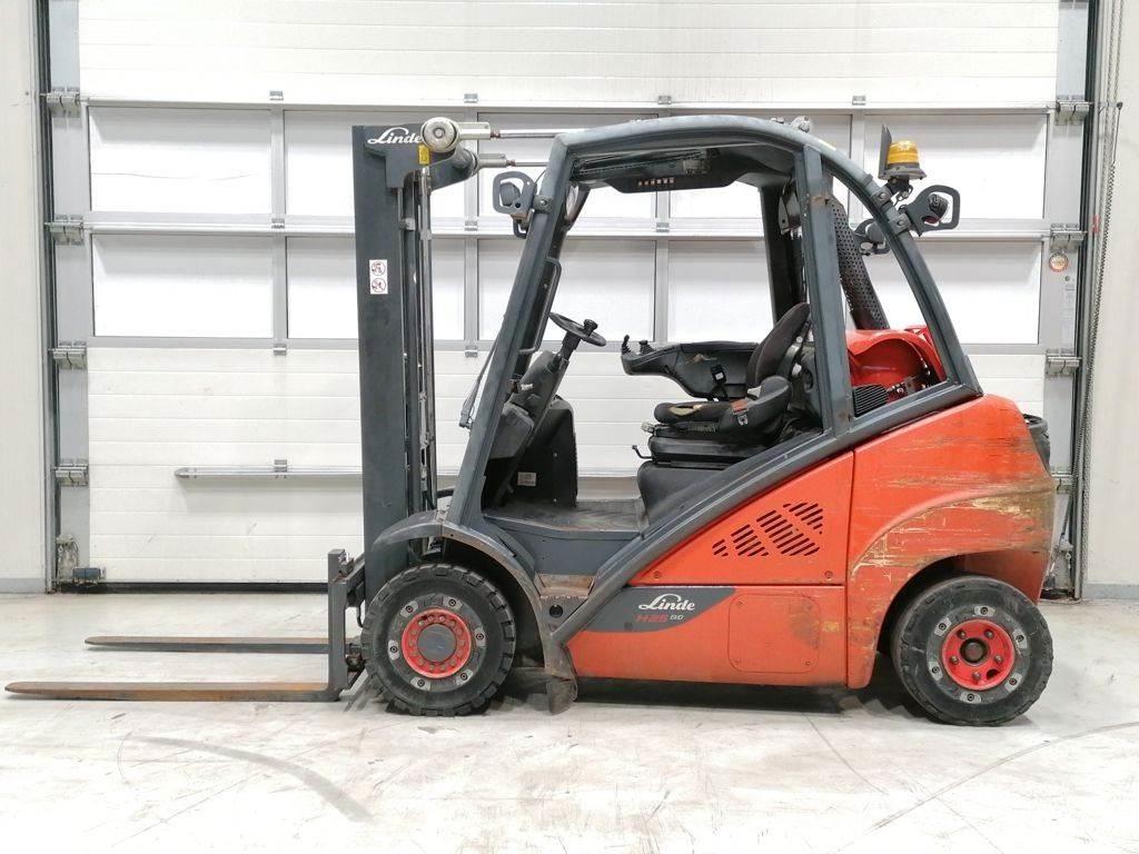 Linde H25T-02 Wózki LPG