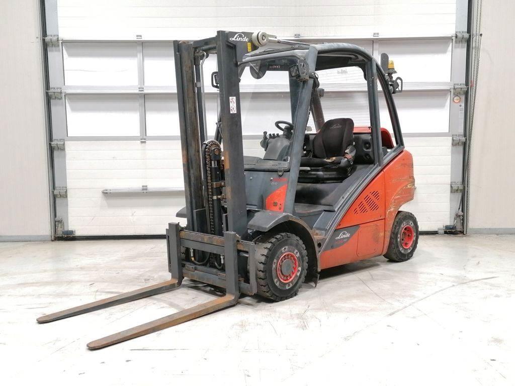 Linde H25T-02 Wózki LPG