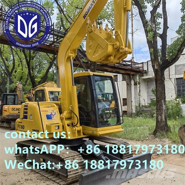 Komatsu PC 60-7C Koparki gąsienicowe