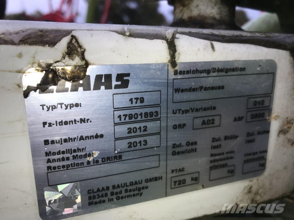 CLAAS Volto 58 Zgrabiarki i przetrząsacze