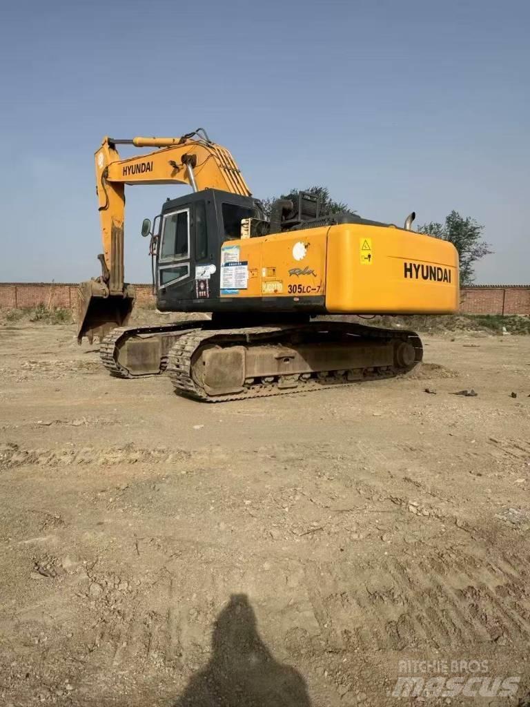 Hyundai R305lc-7 Koparki gąsienicowe