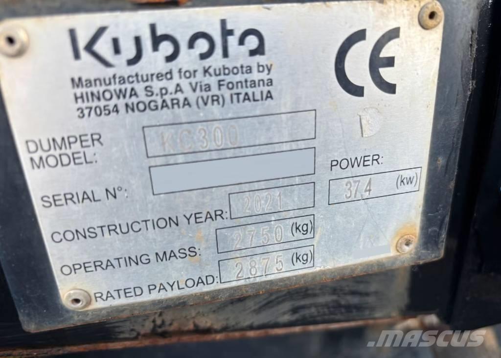 Kubota KC 300 HR-5 Inny sprzęt do załadunku i kopania