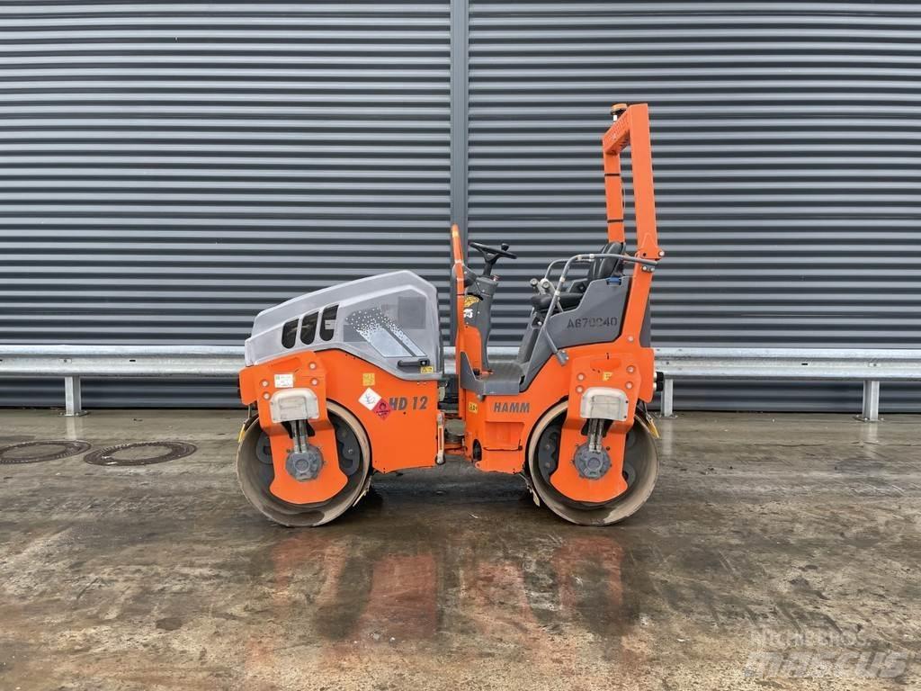 Hamm HD 12 VV Walce dwubębnowe