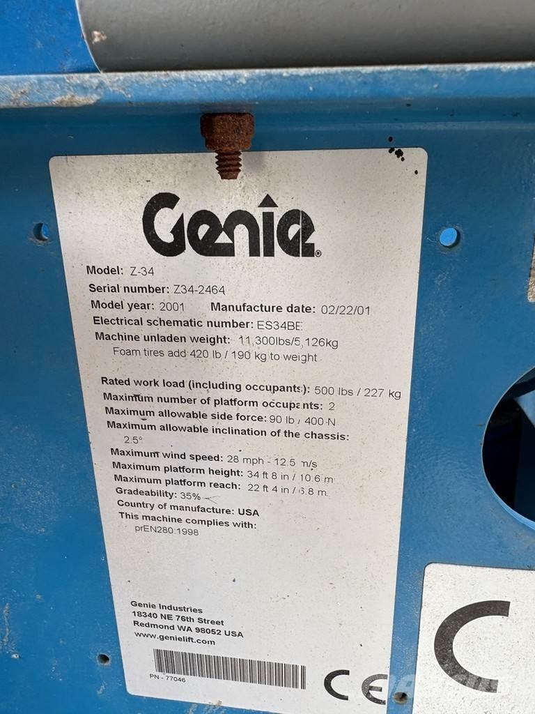 Genie Z34-22 Podnośniki teleskopowe