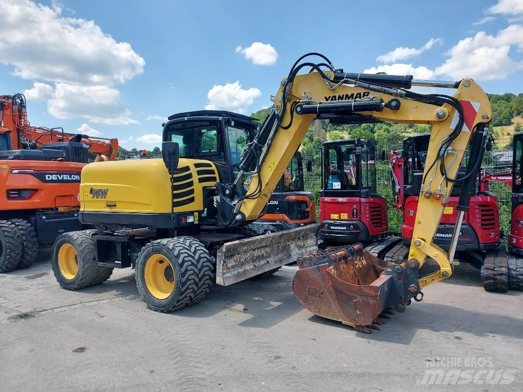 Yanmar B 95 W Koparki kołowe