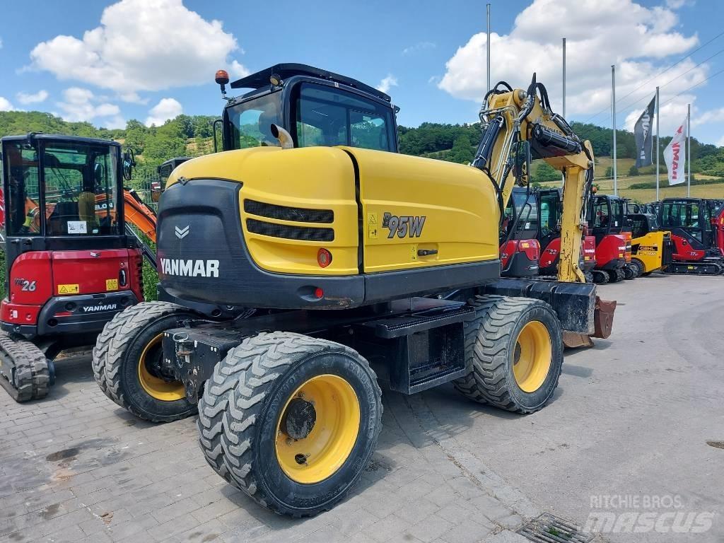 Yanmar B 95 W Koparki kołowe