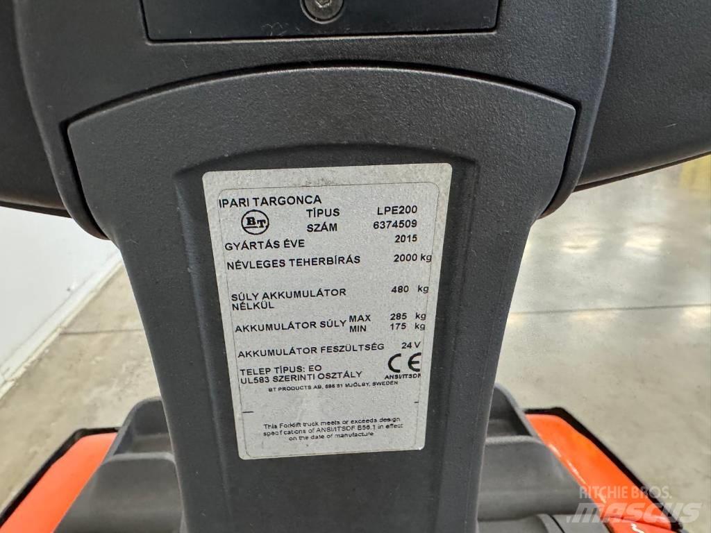 Toyota 10792 LPE 200 Wózki elektryczne