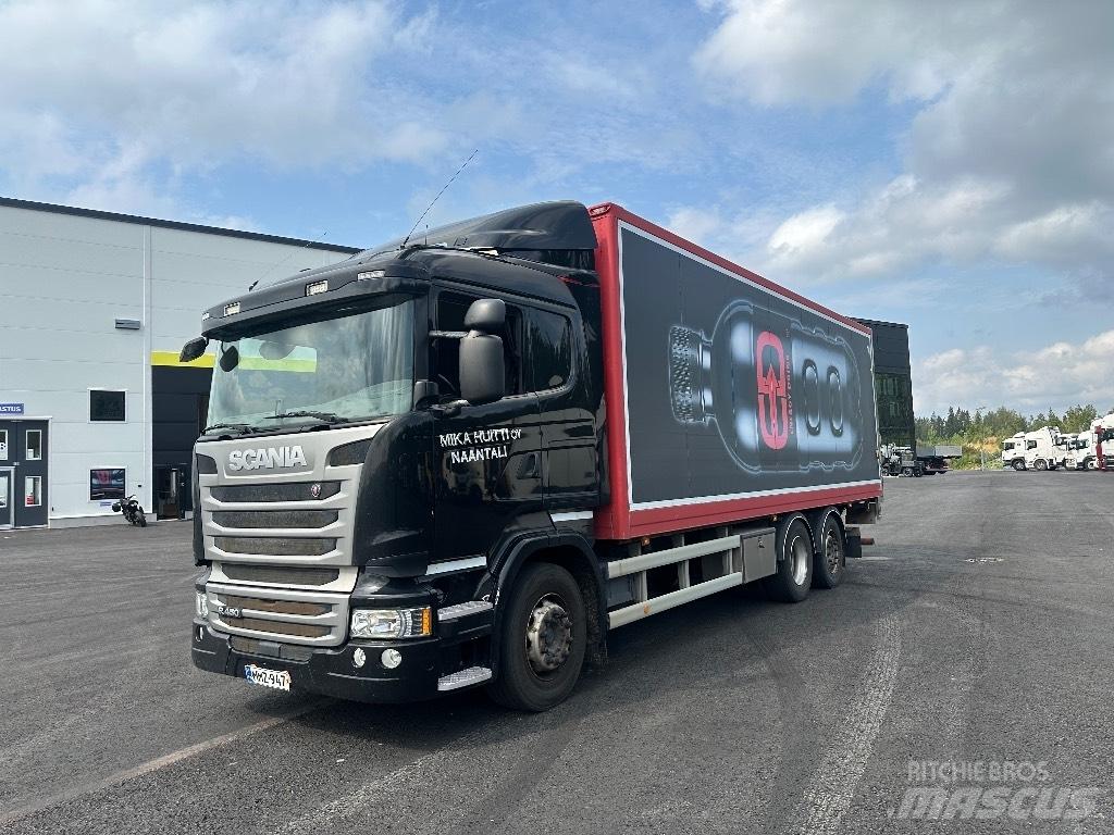 Scania R 450 Samochody ciężarowe ze skrzynią zamkniętą