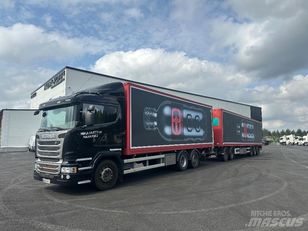 Scania R 450 Samochody ciężarowe ze skrzynią zamkniętą