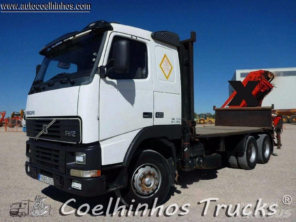 Volvo FH12 420 6x4 Ciężarówki typu Platforma / Skrzynia