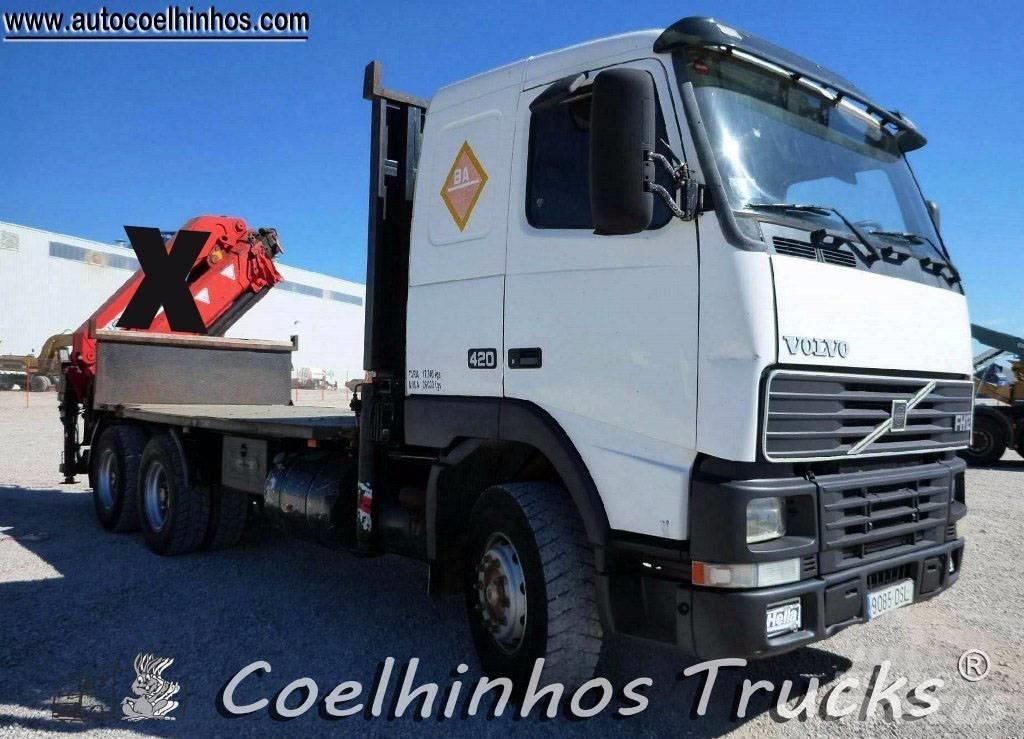 Volvo FH12 420 6x4 Ciężarówki typu Platforma / Skrzynia